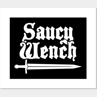 Wench - Funny Renaissance Festival Faire Posters and Art